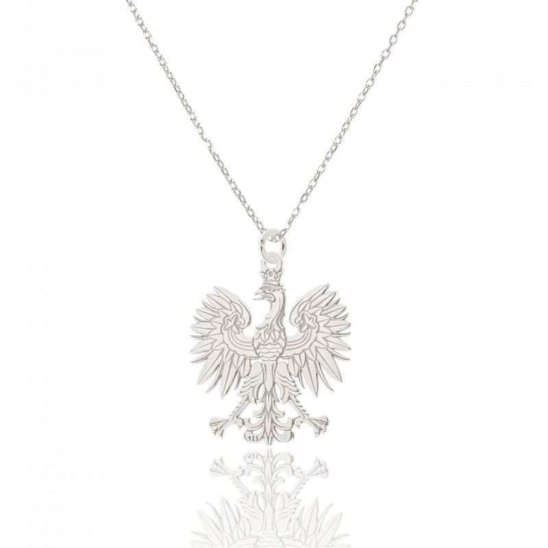 Colier din argint cu un vultur - emblema Poloniei